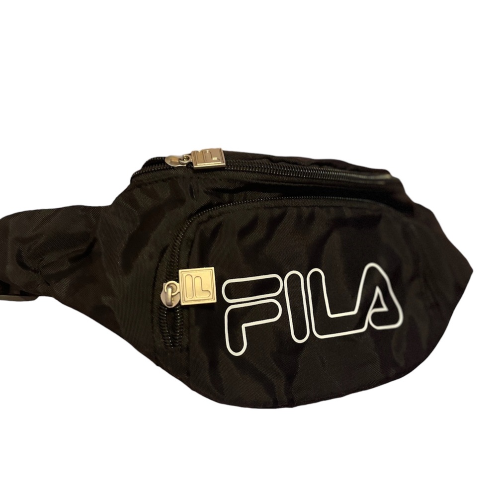 Black Fila Fanny pack for sale